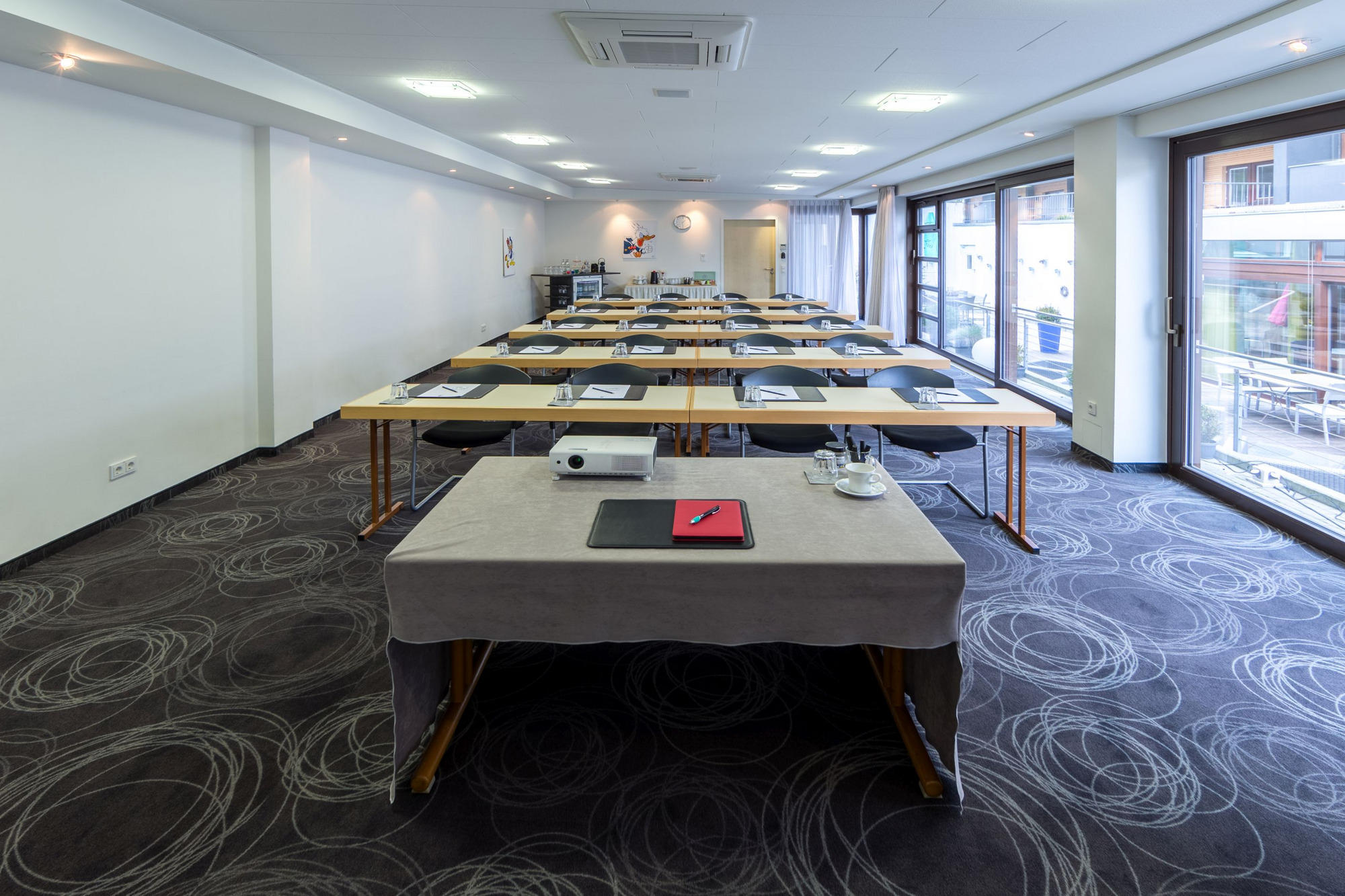  Seminarraum 3 in Parla bestuhlt